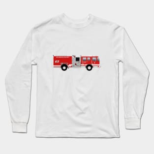 Los Angeles Fire Department Engine Long Sleeve T-Shirt